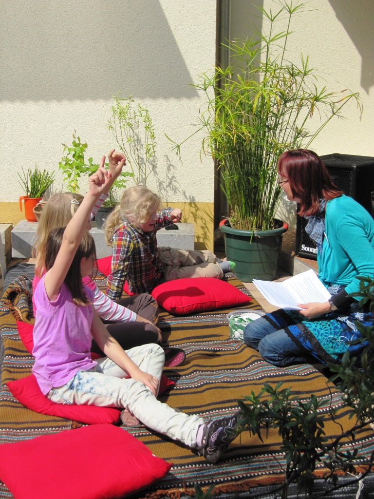Die Kinder wussten alle Fragen beim anschlie&szlig;enden Quiz.
