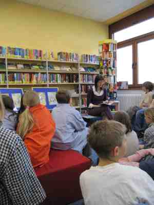 Meine Lesung war f&uuml;r die lesebegeisterten Sch&uuml;ler die Belohnung f&uuml;r ihr Engagement.